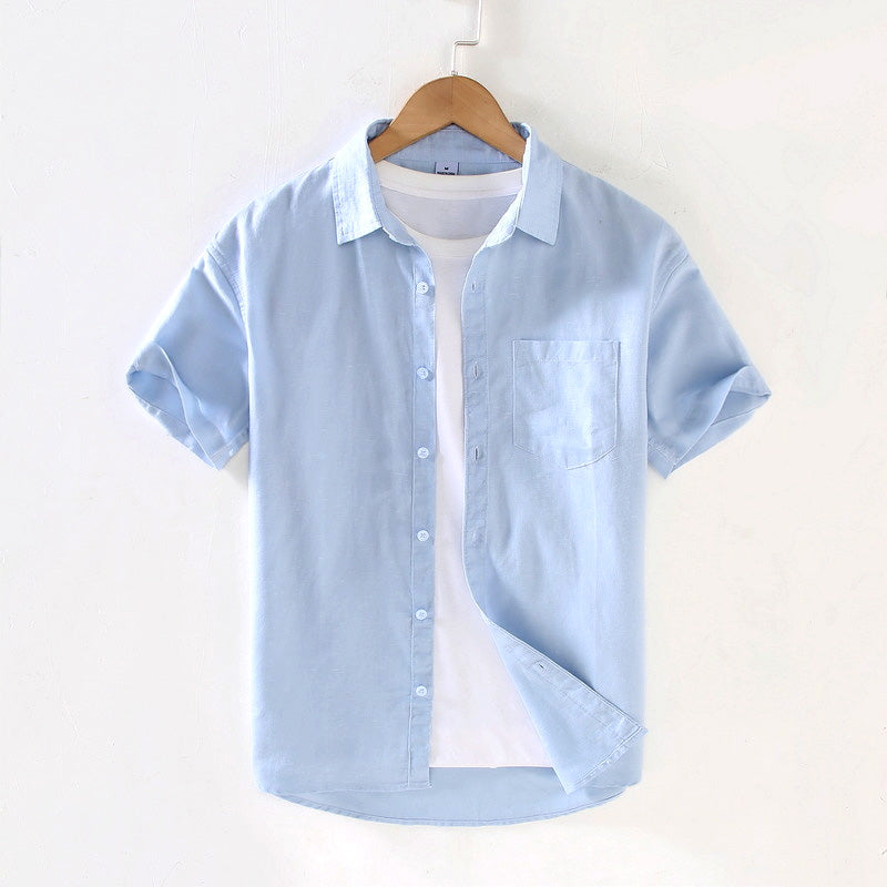 Millan's Short Sleeve Linen Shirt